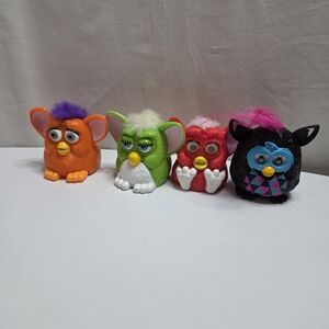 1998 McDonald’s furby toys set of 4